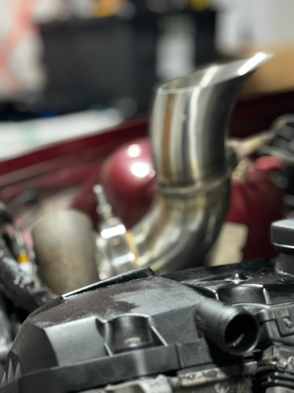 E36 M52 3” Tear Drop Hood Dump