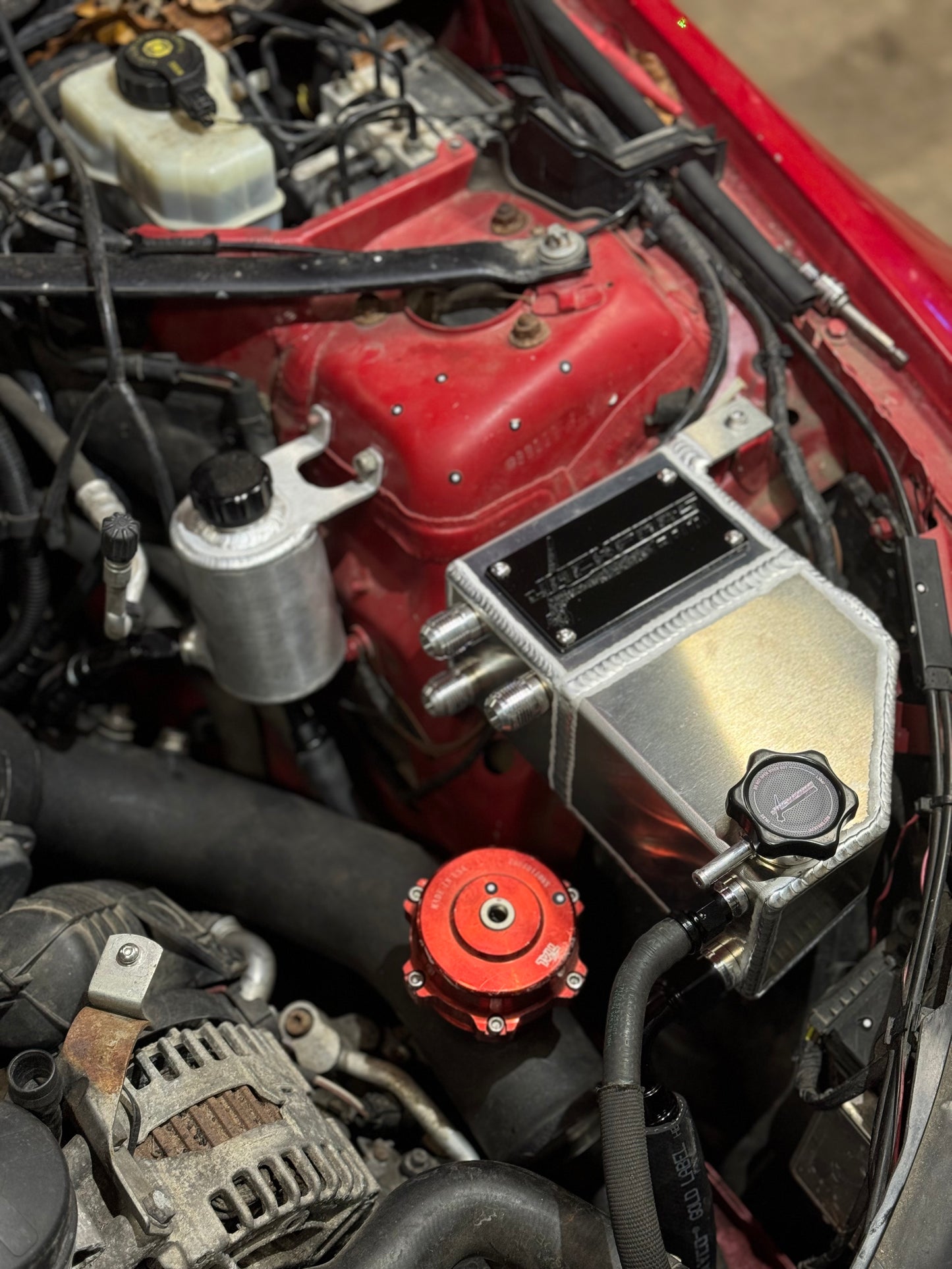 E8x/E9x N54 BMW Coolant Expansion/Oil Catch Can Combo Tank