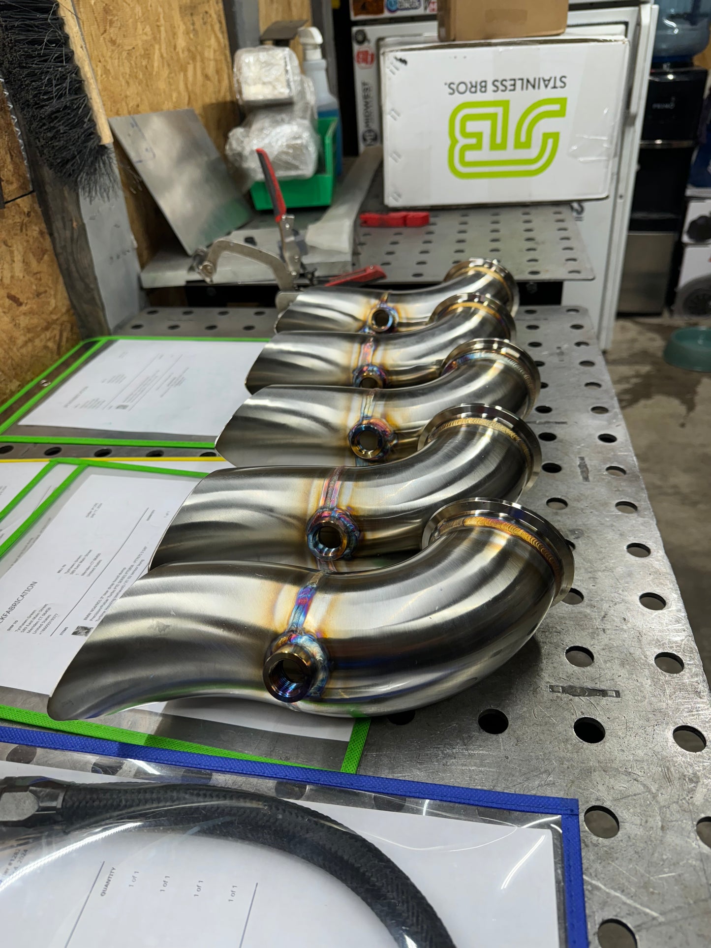 1JZ/2JZ 3” Tear drop hood dump exhaust