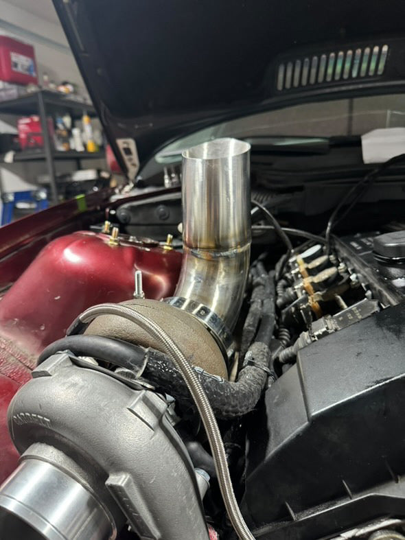 E36 M52 3” Tear Drop Hood Dump