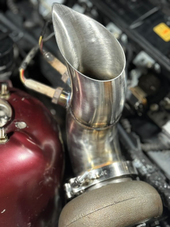 E36 M52 3” Tear Drop Hood Dump