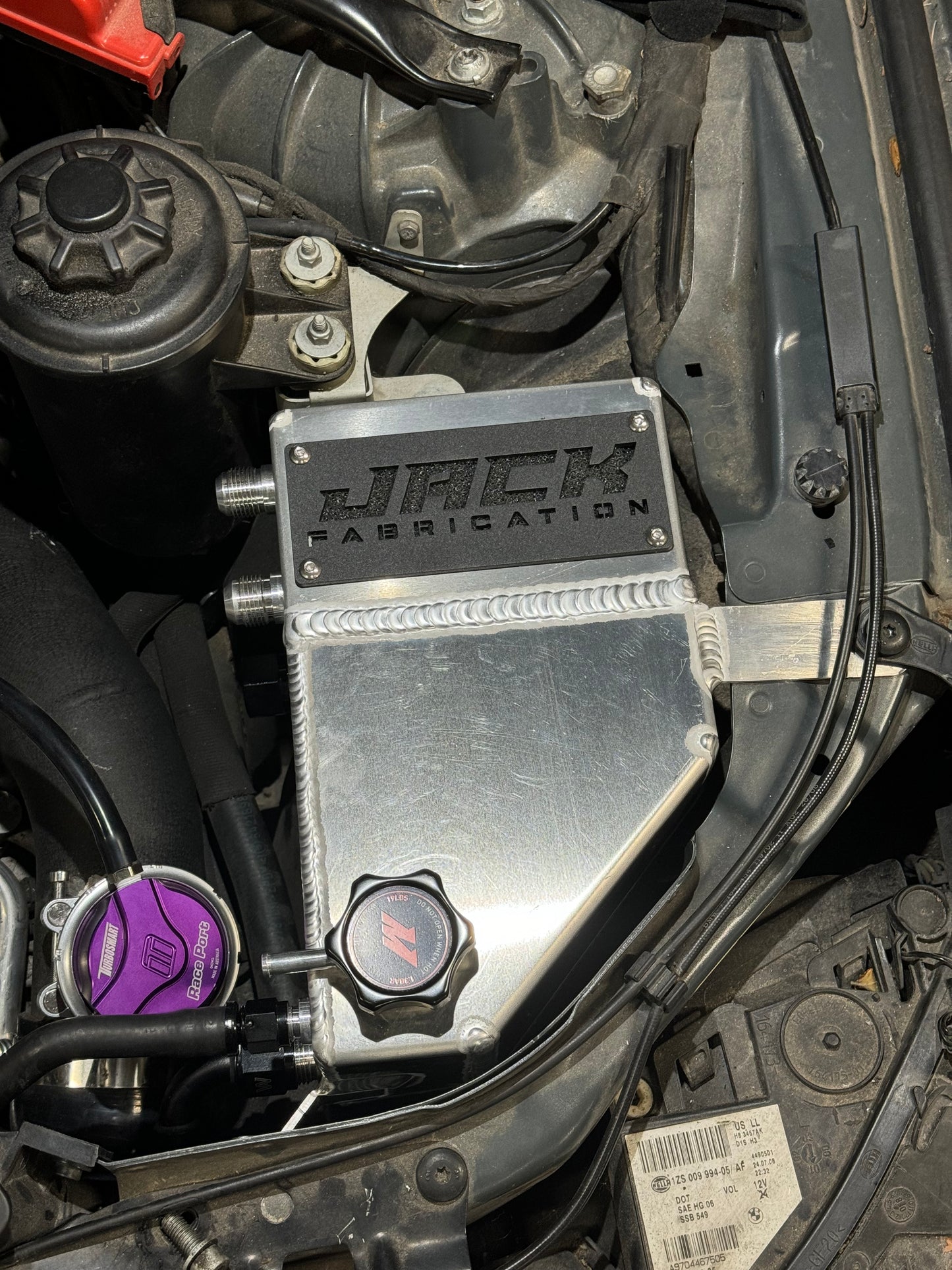 E60/E61 N54 BMW Coolant Expansion/Oil Catch Can Combo Tank