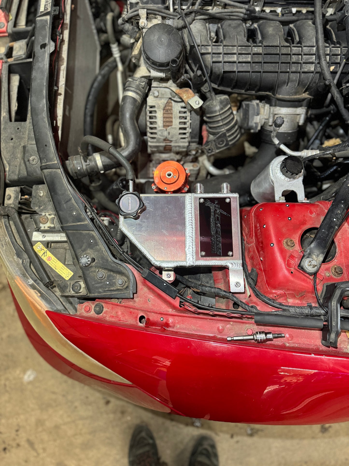 E8x/E9x N54 BMW Coolant Expansion/Oil Catch Can Combo Tank