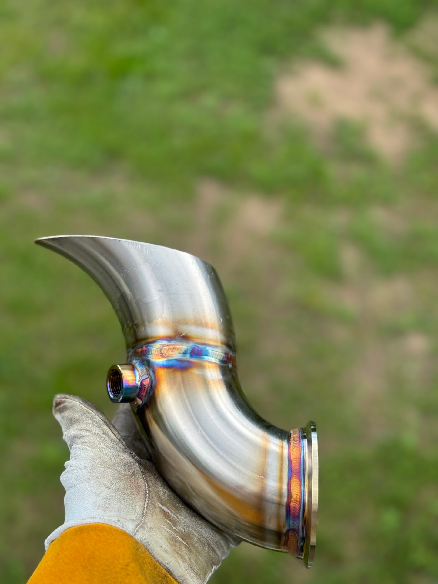 1JZ/2JZ 3” Tear drop hood dump exhaust