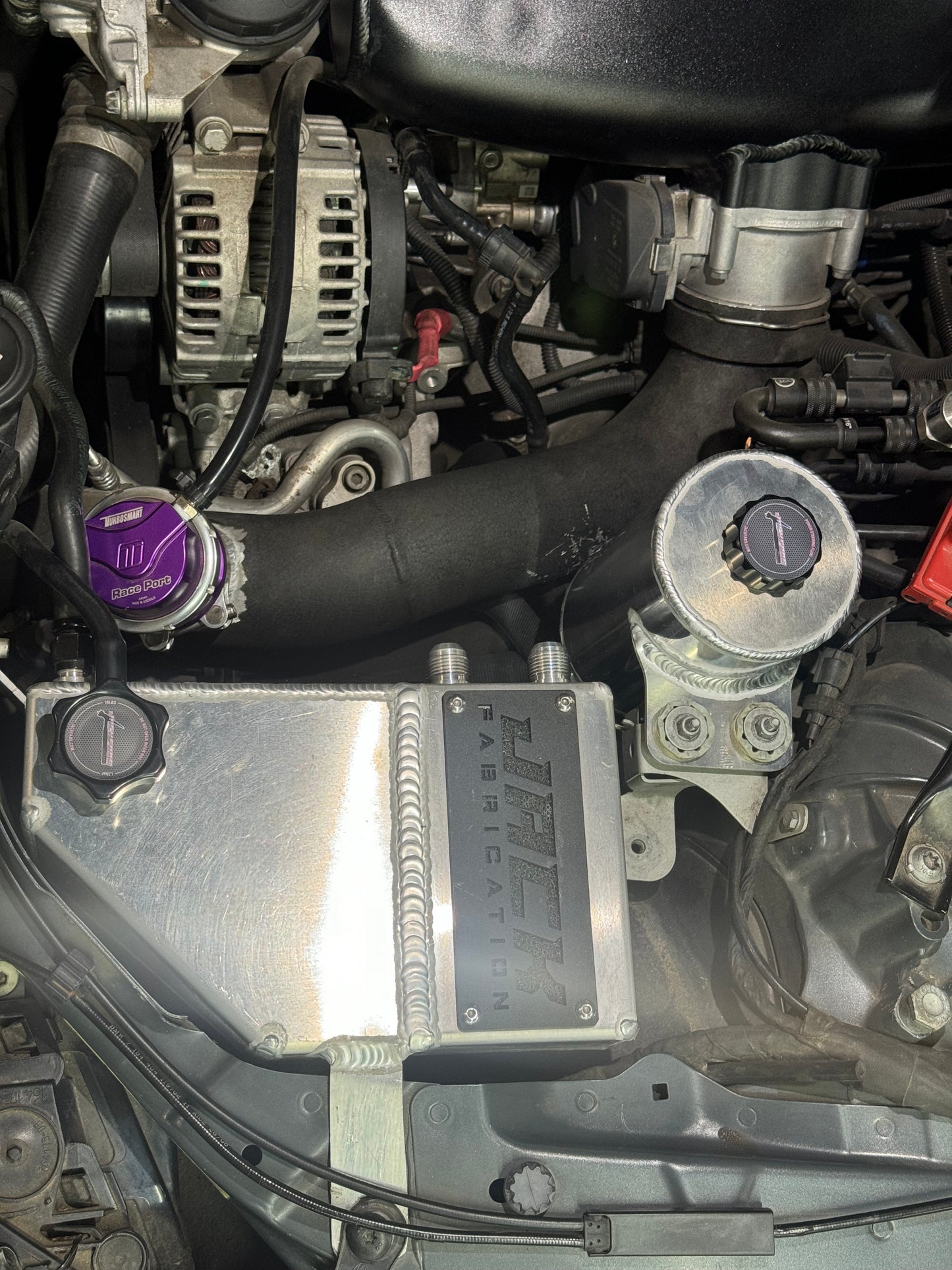 E60/E61 N54 BMW Aluminum Power Steering Reservoir