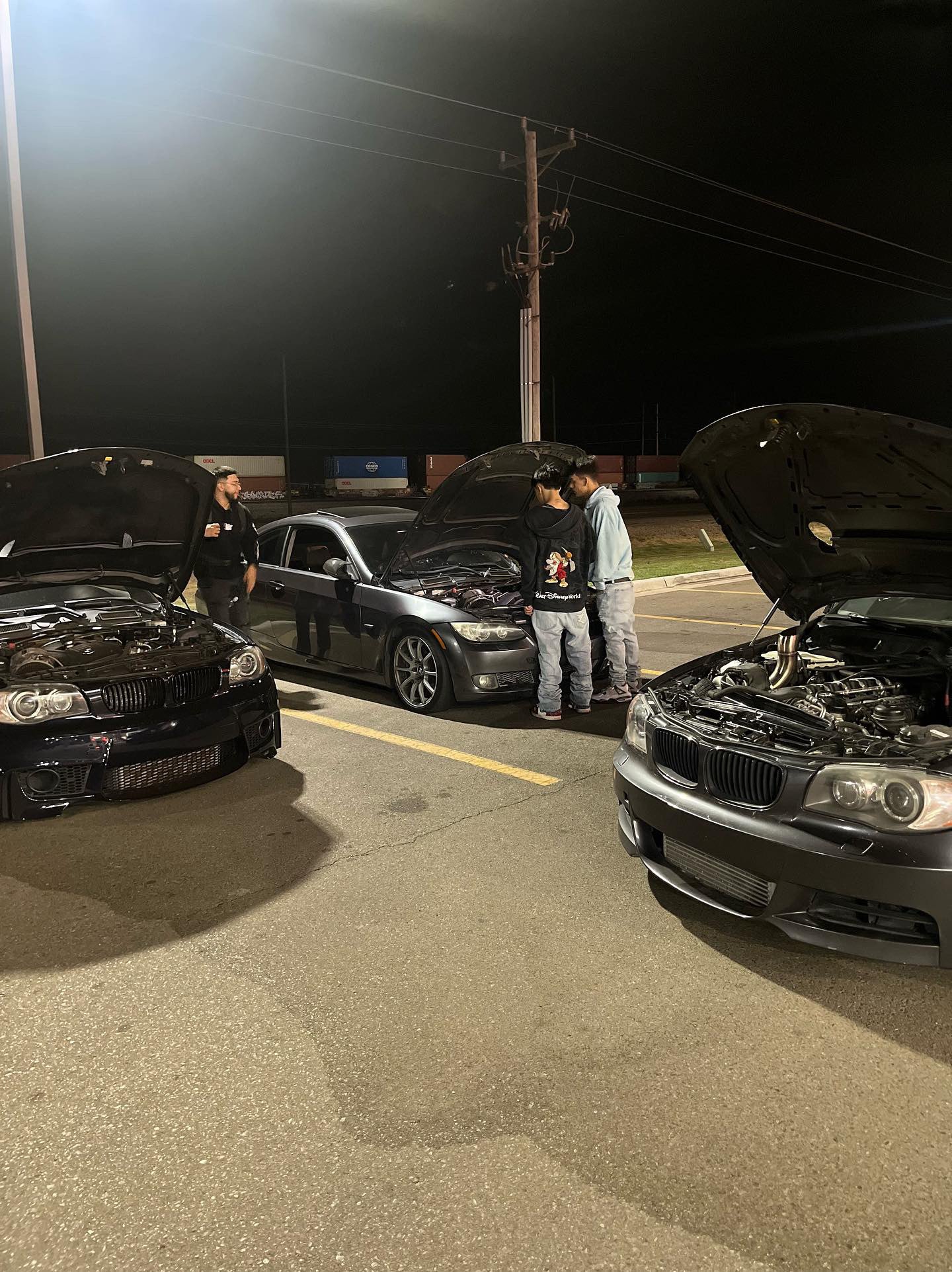 BMW E9x N54 3” Tear Drop Hood Dump
