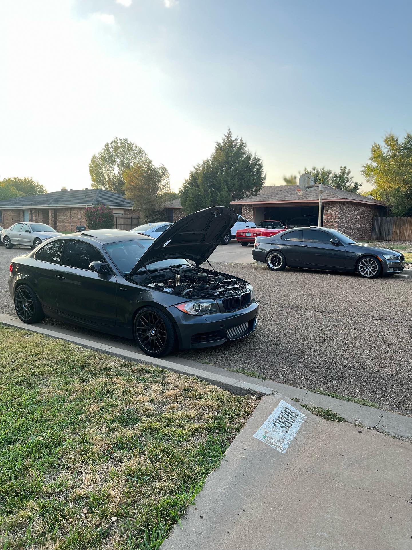 BMW E9x N54 3” Tear Drop Hood Dump