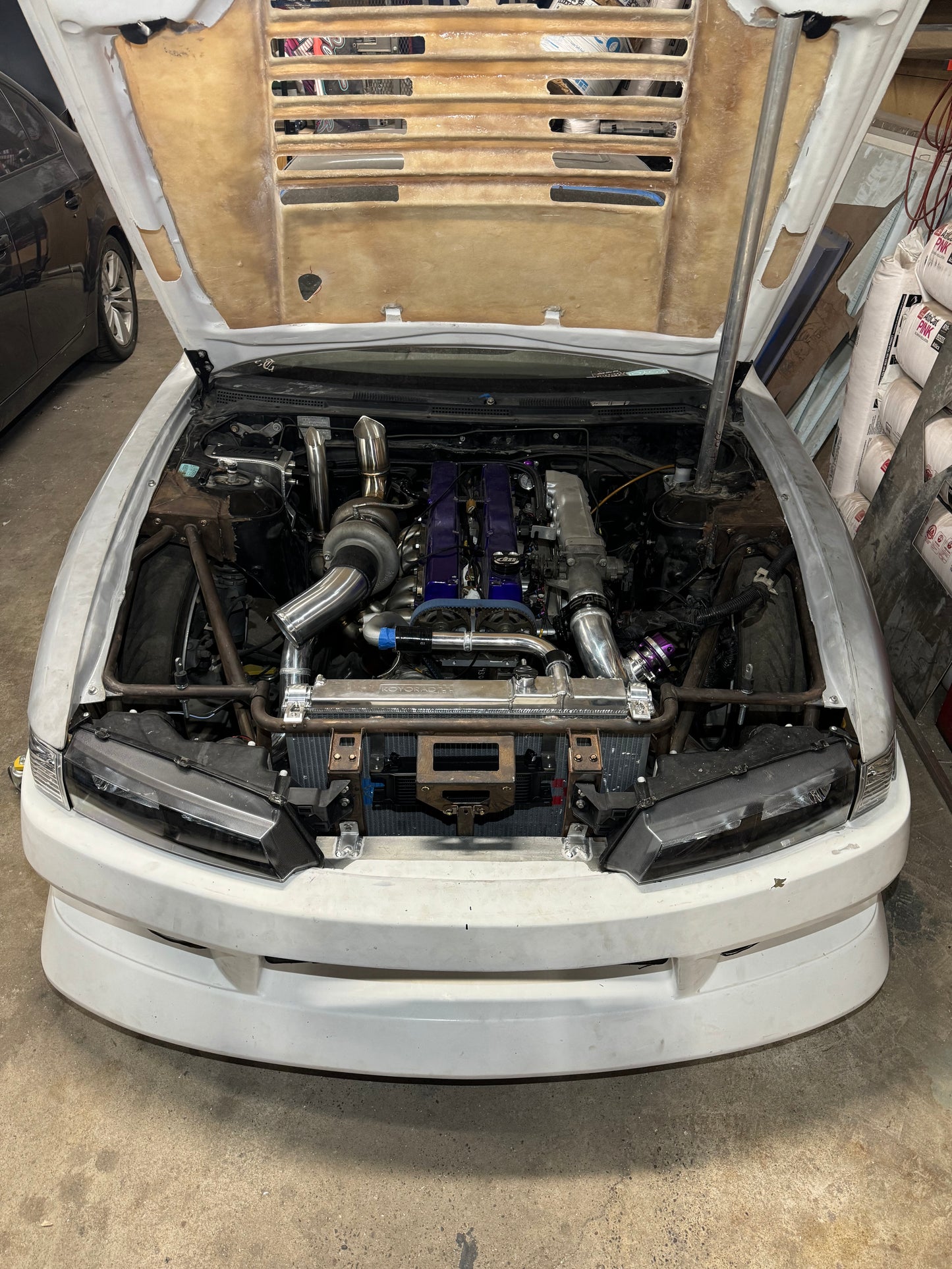1JZ/2JZ 3” Tear drop hood dump exhaust