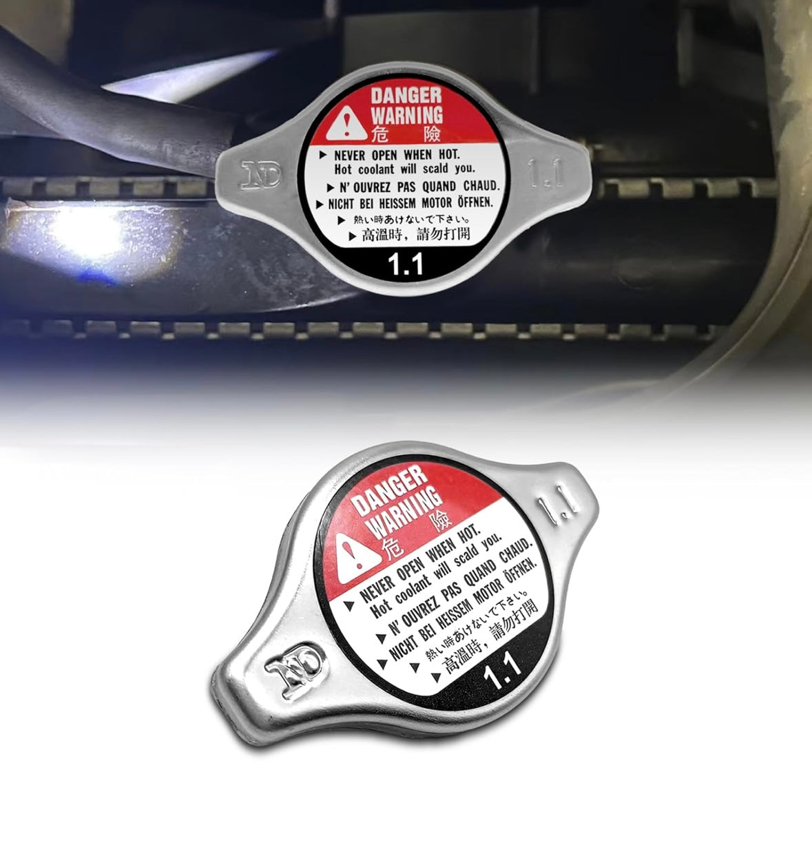 Radiator Cap 32mm 1.1 Bar