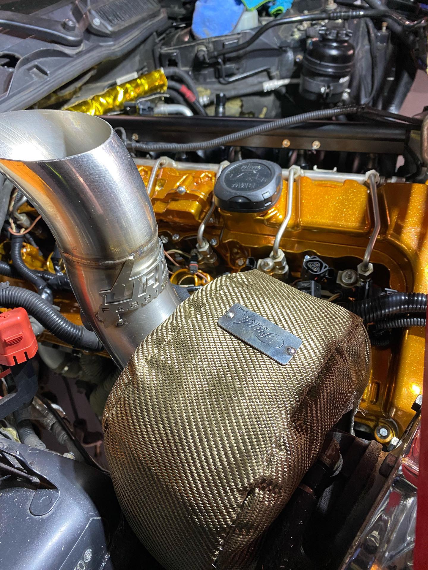 BMW E9x N54 3” Tear Drop Hood Dump