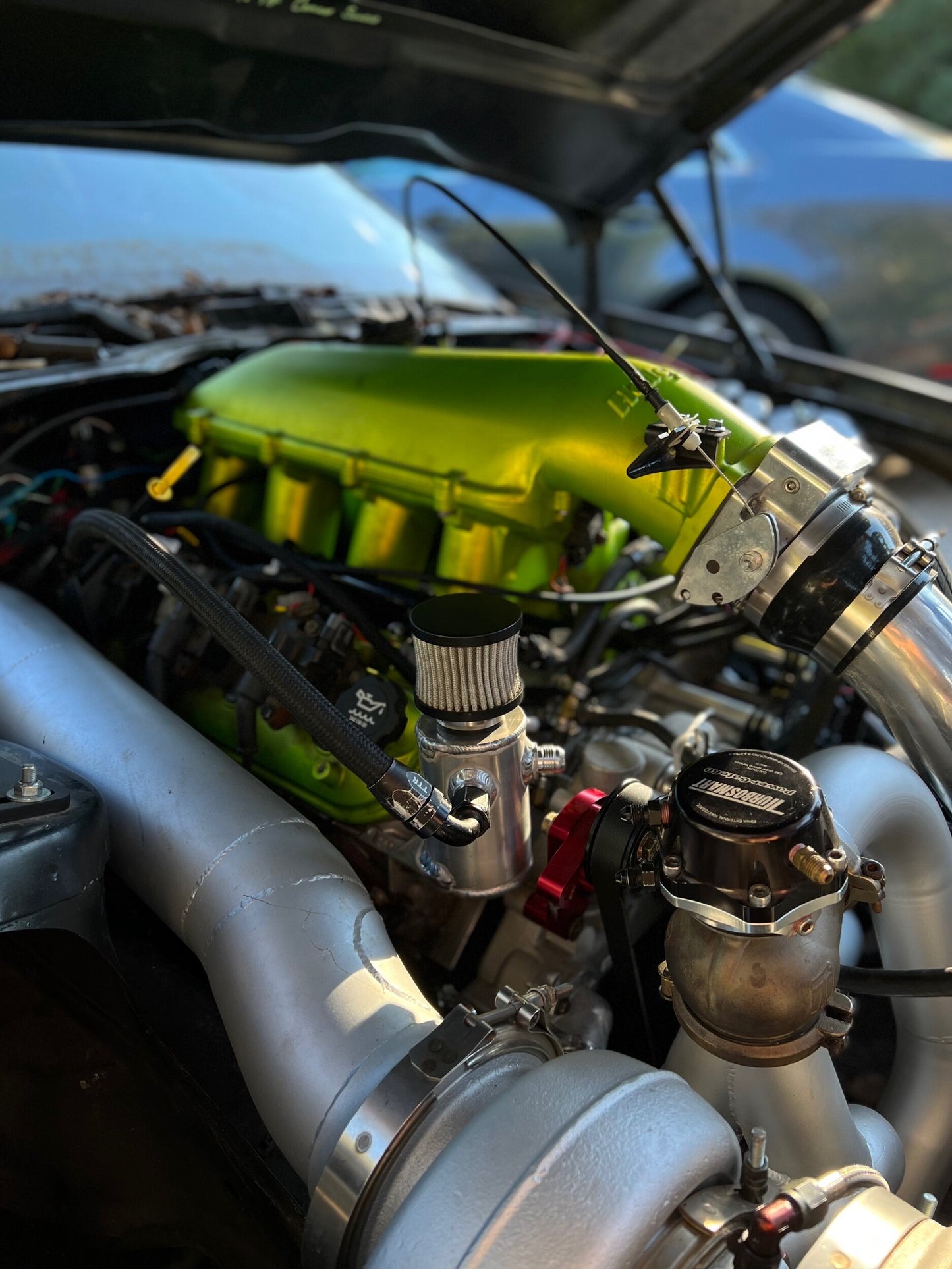 LS Head Mount Oil Catch Can