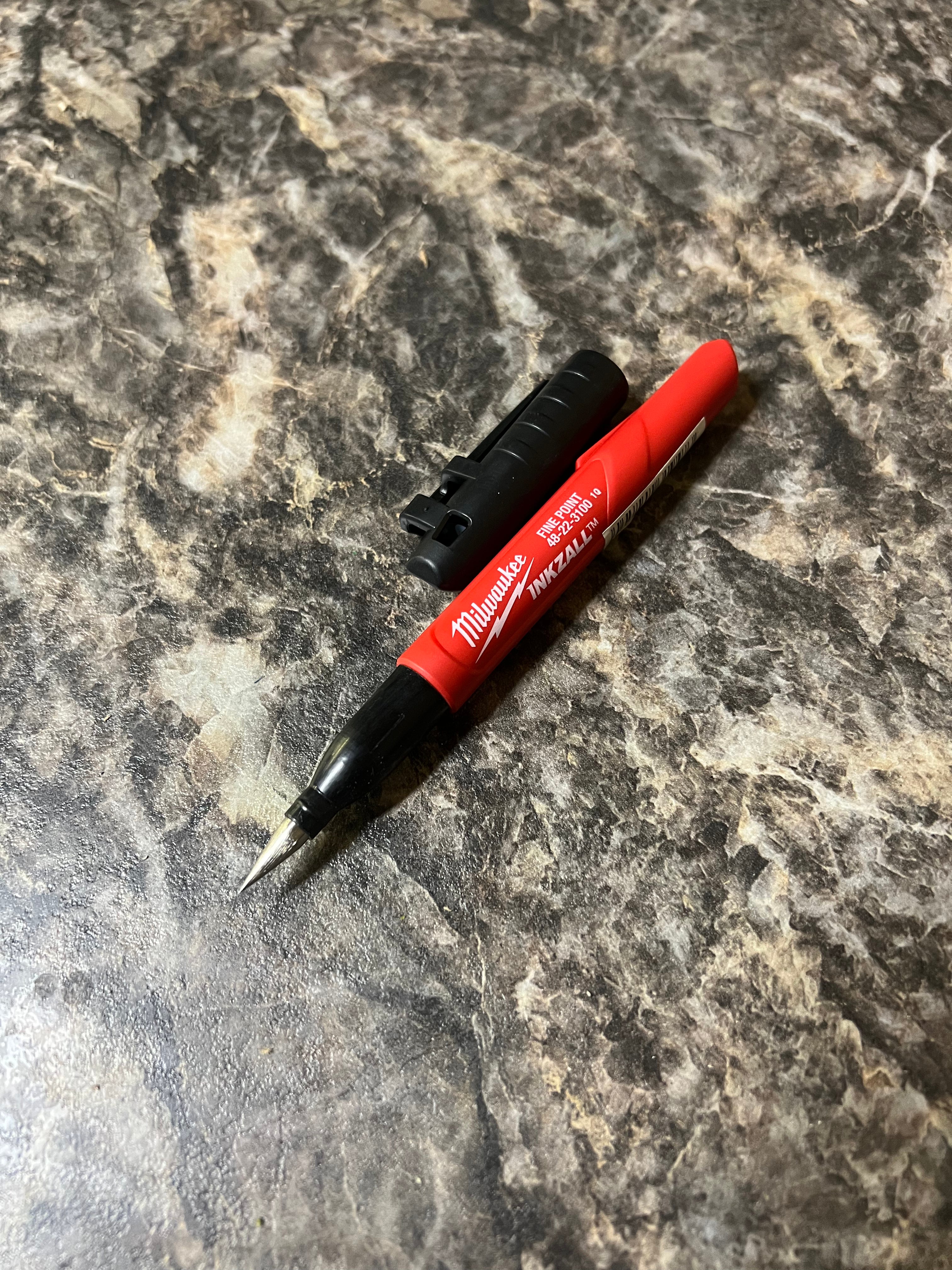 Milwaukee 48-22-3100 INKZALL Black Fine Point Marker