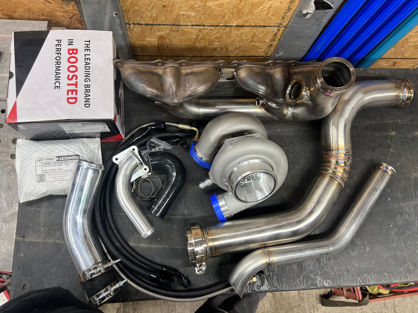 N54 Single Turbo 6 AN Coolant Lines