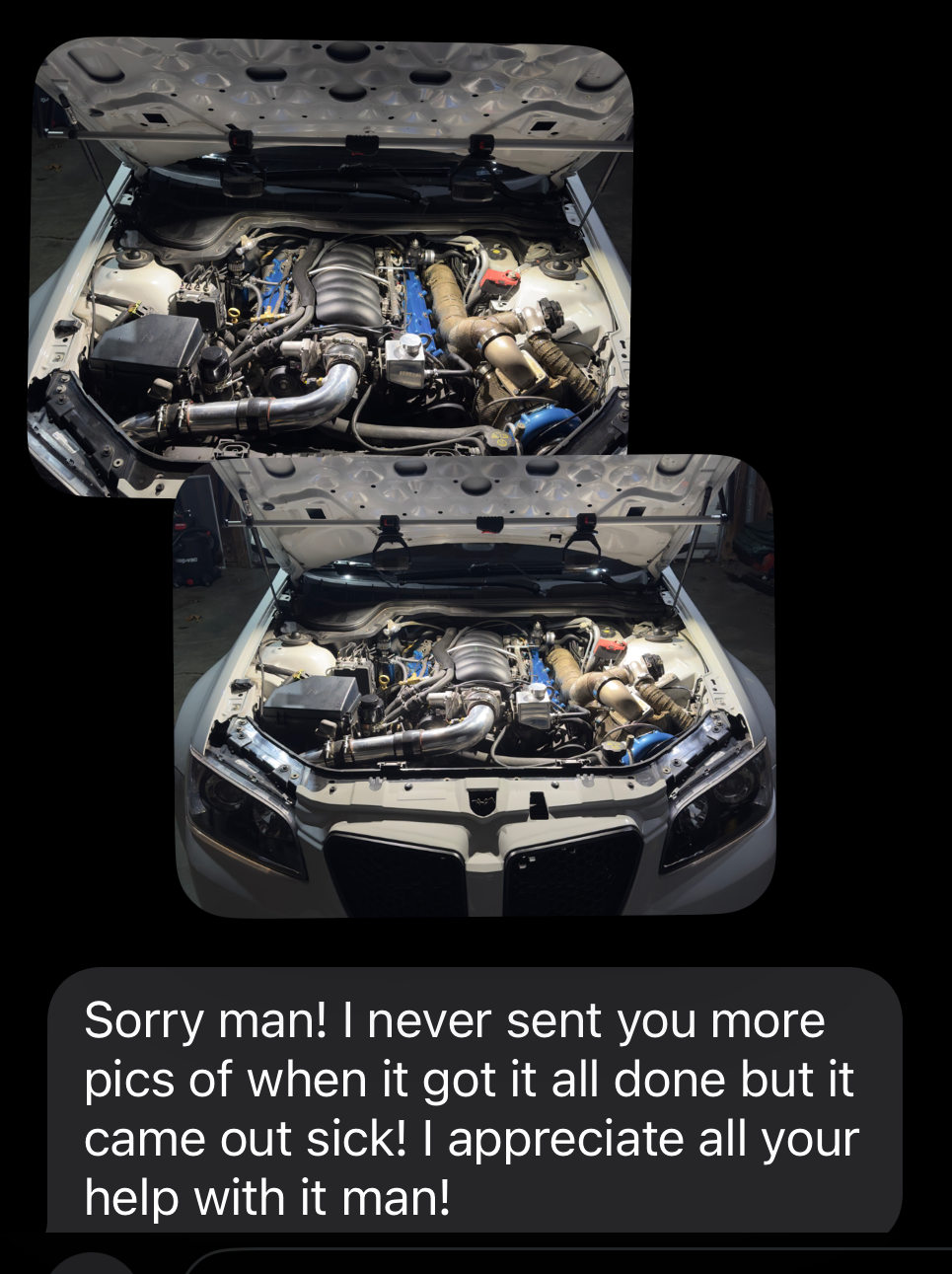 Pontiac G8/Caprice PPV Turbo kit