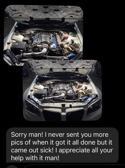 Pontiac G8/Caprice PPV Turbo kit