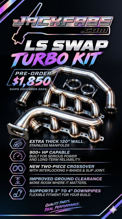 LS Swap 04-12 Colorado/Canyon Turbo Manifold/Crossover Kit