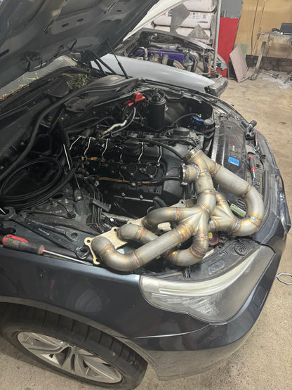 BMW 535i E60 N54 Tubular Single Turbo Hot Parts