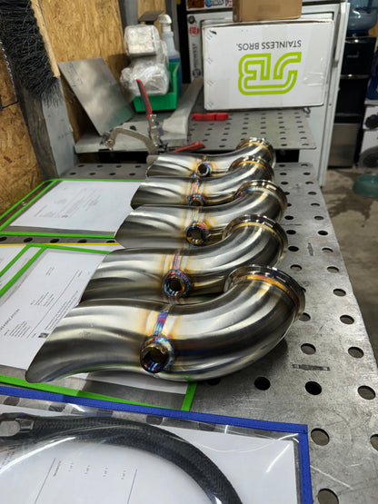 BMW E9x N54 3” Tear Drop Hood Dump