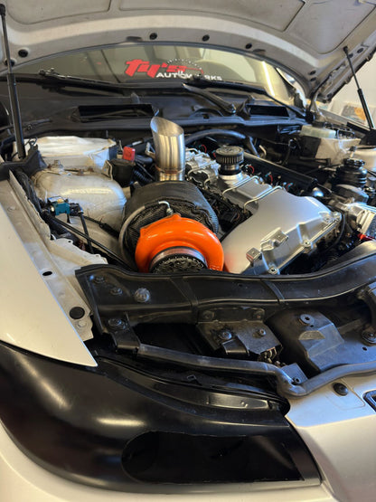 BMW E9x N54 3” Tear Drop Hood Dump