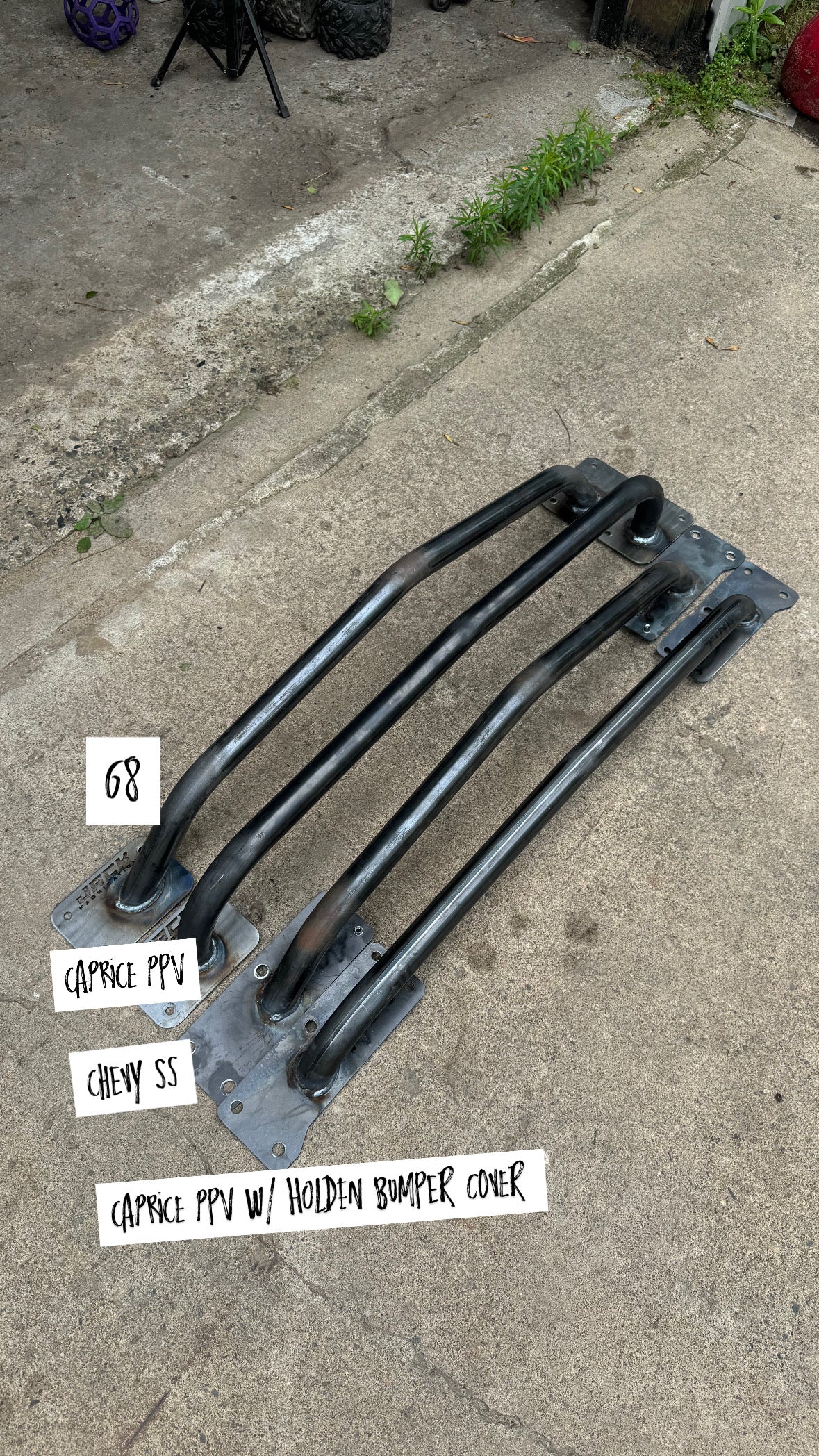 Chevy SS Bumper Bash Bar
