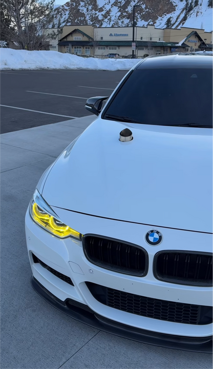 BMW 340i B58 Single Turbo 3.5” tear drop hood dump
