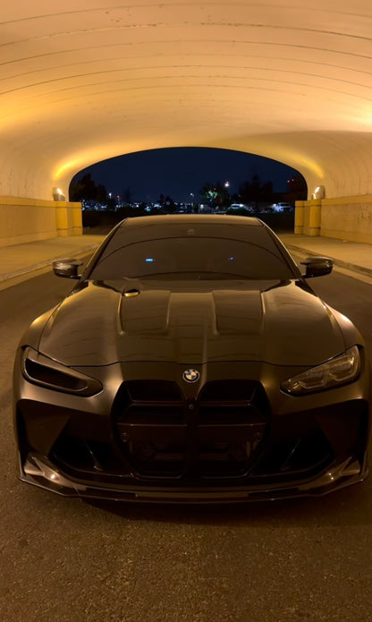 BMW G Series X3m/X4m S58 Single Turbo 3.5” Tear drop hood dump