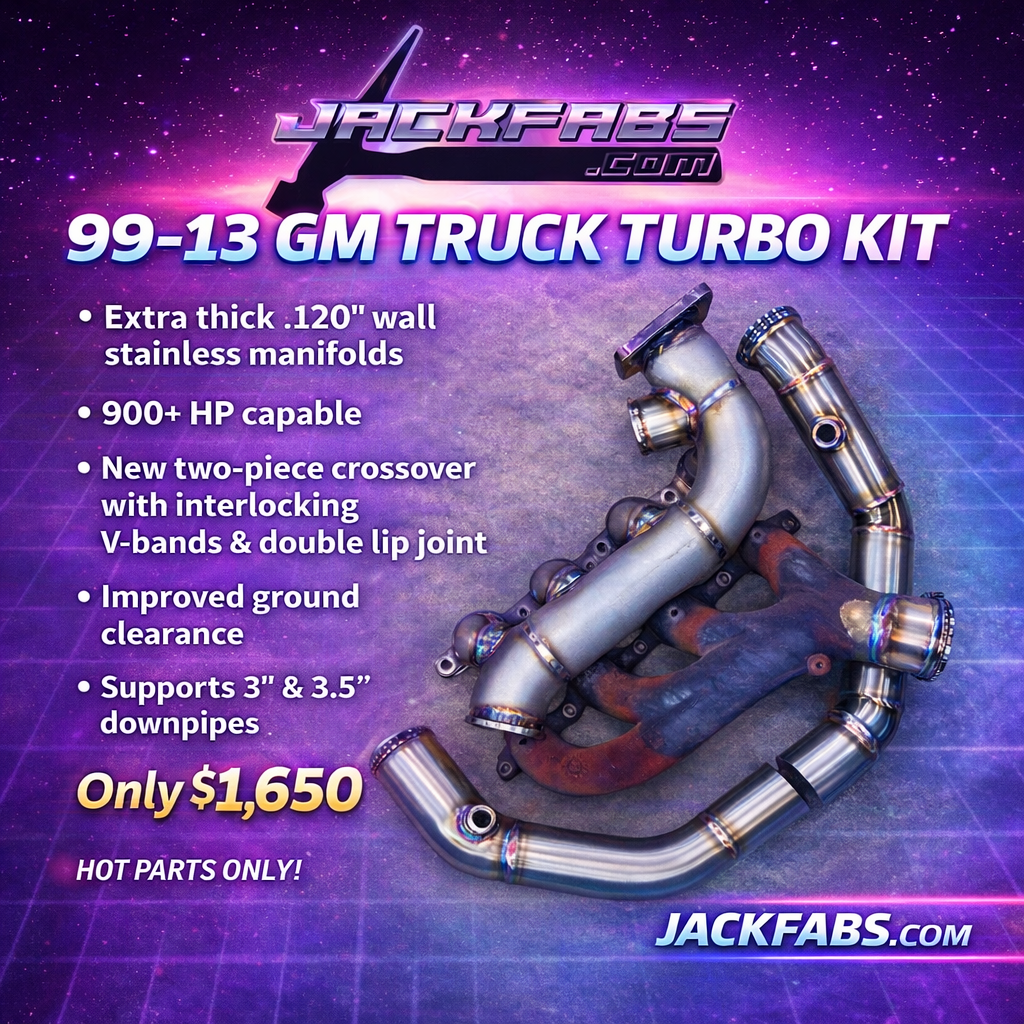 99-13 Gm Truck Turbo Manifold/Crossover Kit