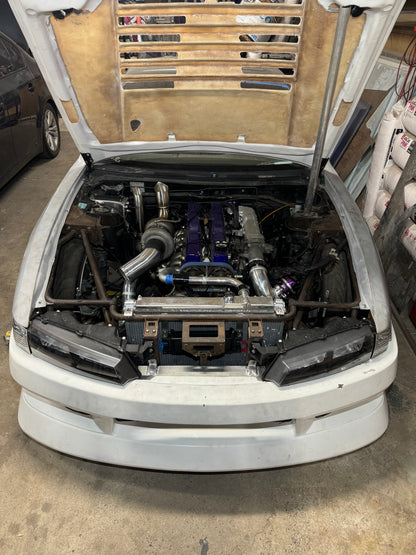 1JZ/2JZ 3” Tear drop hood dump exhaust
