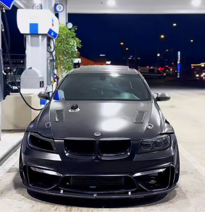 BMW N54 3.5” tear drop hood dump