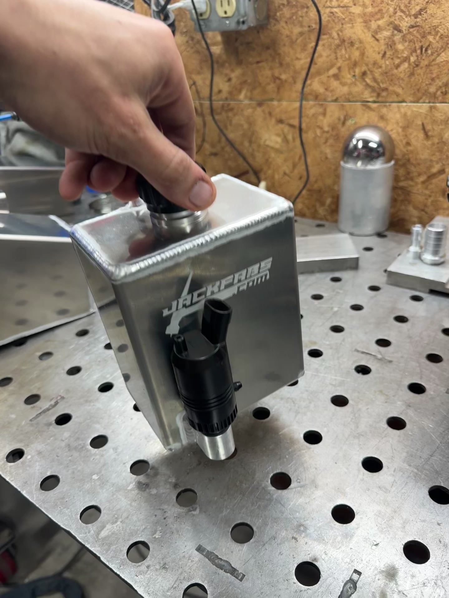 Compact Windshield Washer Reservoir / Intercooler Sprayer