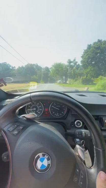 BMW E9x N54 3” Tear Drop Hood Dump