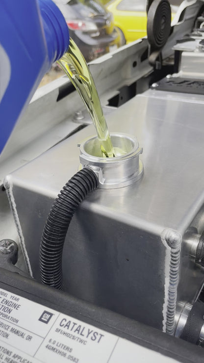 99-07 GMC Sierra/Yukon - Chevy Silverado/Tahoe Coolant Overflow/ Oil Catch Can Combo Tank