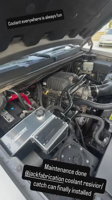 07-13 GMC Sierra/Yukon - Chevy Silverado/Tahoe Coolant/Oil Catch Can Combo