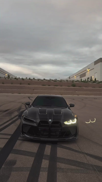 BMW G Series X3m/X4m S58 Single Turbo 3.5” Tear drop hood dump