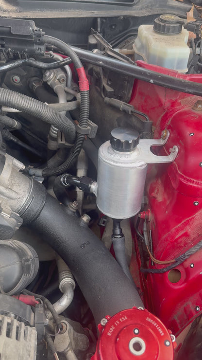 BMW N54 335i e9x Relocation Power Steering Reservoir